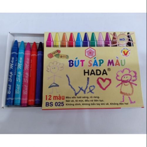 Bút sáp màu HADA BS025