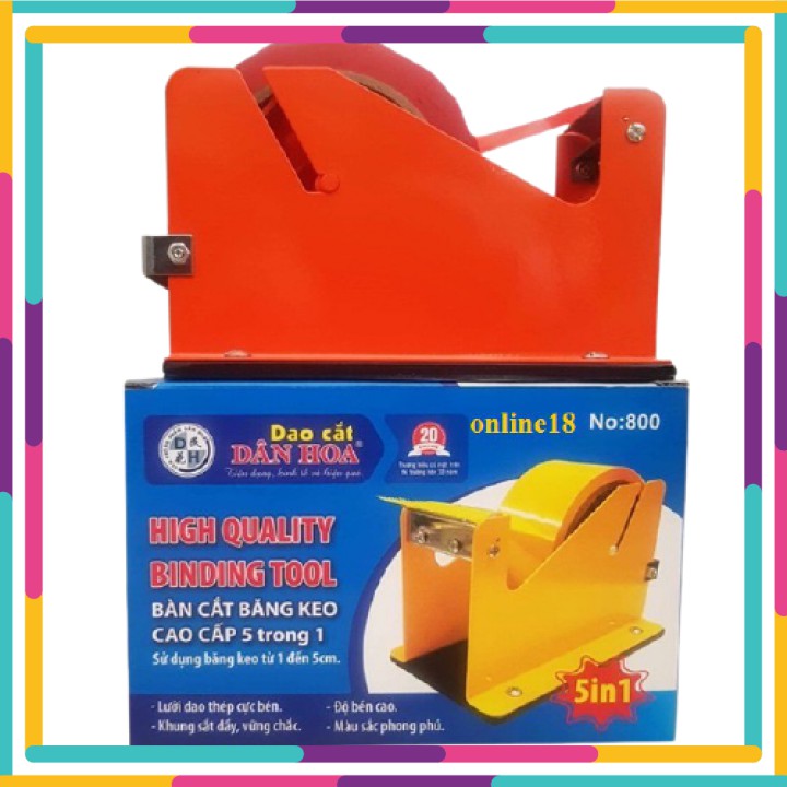 Cắt keo để bàn Dân Hoa 5IN1 Cắt keo để bàn Dân Hoa 5IN1