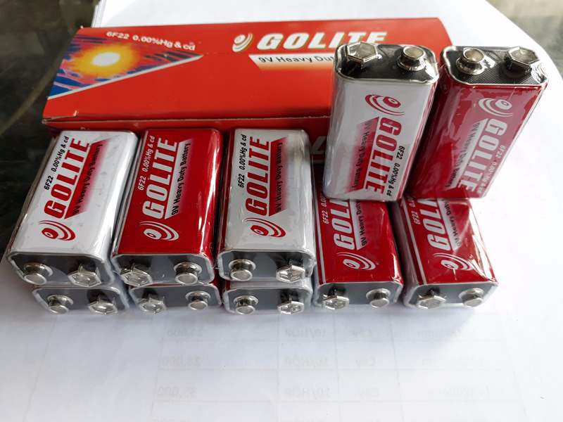 Pin Golite 9V 6F22 Pin Golite 9V 6F22