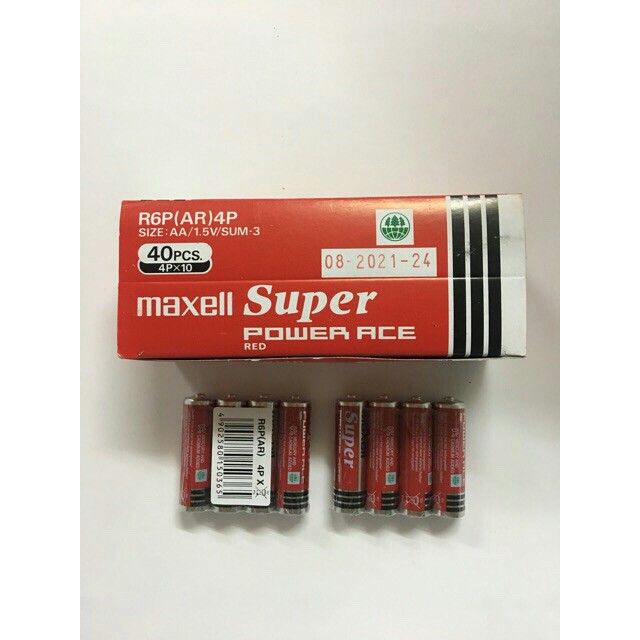 Pin Super Maxell AA R6P Pin Super Maxell AA R6P