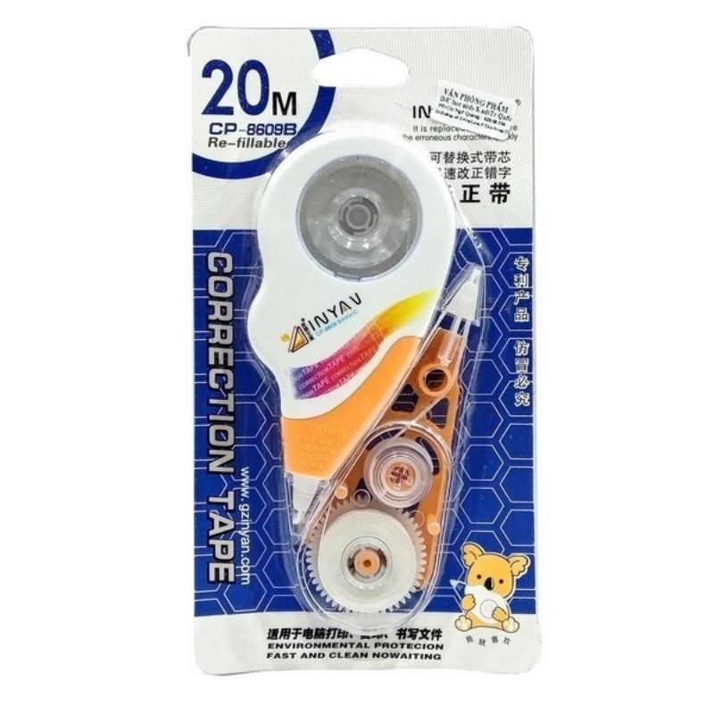 Xóa Kéo Kèm Ruột INYAN-8609B 1