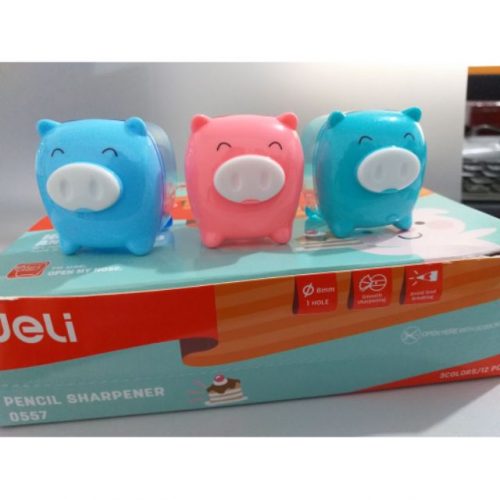 Chuốt Bút Chì DeLi (HÌNH HEO)