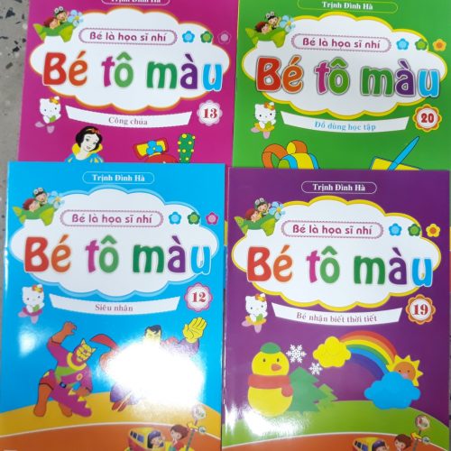 Tập Tô Màu Tô Chữ